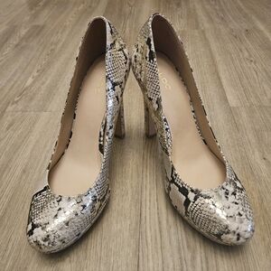 ALDO 'Edaressa' Snakeskin Embossed Platform High Heels Women's Size 10